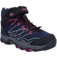 Hi-Tec Women's Blackout Mid Boots in Navy | Size: 6