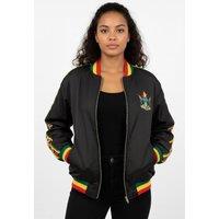 JTAPHRIQUE Zimbabwe Bomber Jacket in Black | Size: Large
