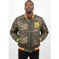 JTAPHRIQUE Camo Bomber Jacket | Size: Medium