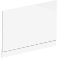 Bathroom Kingdom Flauto 800mm Waterproof PVC bath panel + Plinth in White