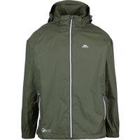 Trespass Men's Qikpac X Packaway Jacket in Dark Green | Size: Medium
