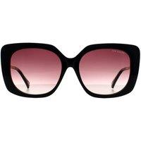 Ted Baker Women's Square Gloss Black Brown Gradient TB1732 Heather
