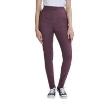 Smart Living Women's Skinny Fit Denim Jeggings with Pockets - Classic Casual Trousers in Purple | Size: 16