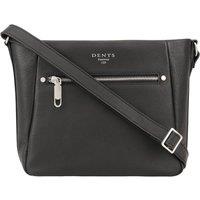 Dents Women's Chester Leather Handbag in Black