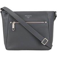 Dents Women's Chester Leather Handbag in Grey
