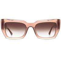 Ana Hickmann Women's Square Rose Grey Gradient AH9408 in Pink