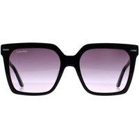 CALVIN KLEIN Women's Square Black Purple Gradient CK22534S