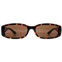 Gucci Women's Rectangle Brown Havana Brown GG1661S