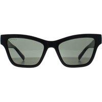 Gucci Women's Cat Eye Shiny Black Grey GG1982S