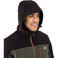 Trespass Men's Tappin Hooded Waterproof Jacket in Indigo | Size: 2XS