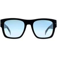 David Beckham Men's Square Black Blue Gradient DB 7000/S