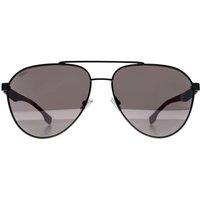 Hugo Boss Men's Aviator Ruthenium Red Grey BOSS 1485/S