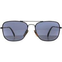 David Beckham Men's Aviator Dark Ruthenium Grey DB 1093/S