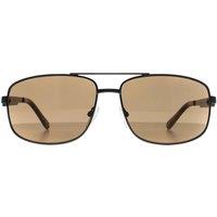 CALVIN KLEIN Men's Rectangle Ruthenium Brown CK22123S in Grey