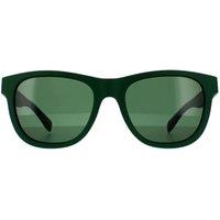 Lacoste Men's Square Matte Green Grey L848S Sunglasses
