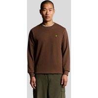 Lyle & Scott Men's Crew Neck Sweatshirt Bottle Brown | Size: Large