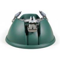 Pegdev Christmas Tree Stand with 3 Metal Clasps & 1 Litre Water Tank in Green