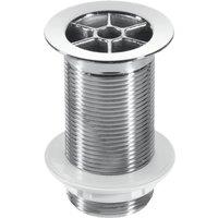 McAlpine 1.25" Urinal Waste 60mm Flange CP Plastic CWU1A in Silver