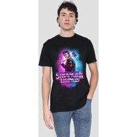 Netflix Stranger Things Steve Harrington Metal Burst T-Shirt, Black | Size: 4XL