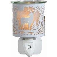 Aroma Accessories Electric Plug In Wax Melter 13cm White - Stag