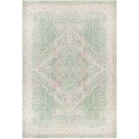 Kukoon 80x150cm Pastel Green Washable Indoor Doormat Front Door Entrance Rug | Size: 80 cm x 150 cm