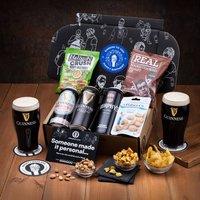 QWERTY Beer Box Guinness Irish Stout & Snack Birthday Beer Gift Hamper | Size: 1 Pack