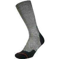 1000 Mile Men's ' Fusion Repreve Double Layer Socks - 1 Pack in Grey | Size: 12-14