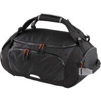 Quadra Men's SLX 30 Litre Stowaway Holdall Carry-On Bag in Black