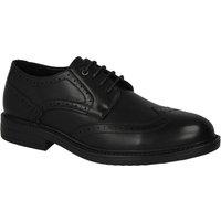 Thomas Blunt Men's Smart Lace Up Brogue Shoes in Black | Size: 9