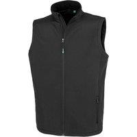 Result Men's Printable Body Warmer in Black | Size: Medium