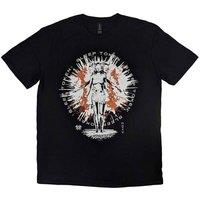 Sleep Token Men's Rain Cotton T-Shirt in Black | Size: 2XL