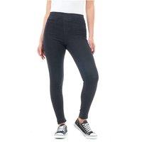 Smart Living Women's Skinny Fit Denim Jeggings with Pockets - Classic Casual Trousers in Black | Size: 12