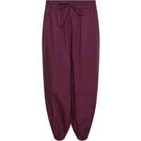 PixieGirl Women's Petite Poplin Balloon Trousers in Purple | Size: 16S