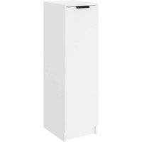 Berkfield Home Shoe Cabinet White 30x35x100 cm Engineered Wood | Size: 30 x 35 x 100 cm