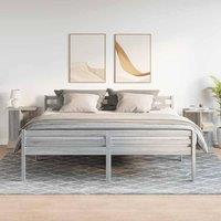 Berkfield Home Elegant Bedside Tables 2 pcs Grey Sonoma 46.5x29x61 cm Engineered Wood