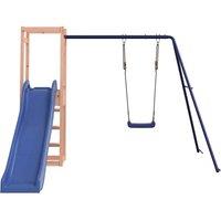 Berkfield Home Outdoor Playset Solid Wood Douglas in Brown