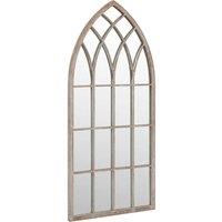 Berkfield Home Mirror Sand 70x30 cm Iron for Indoor Use in Cream