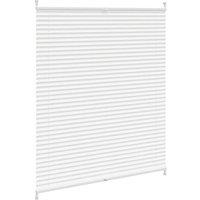 Berkfield Home Plisse Blind 100x125cm White Pleated Blind | Size: 100x125 cm
