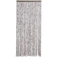 Berkfield Home Insect Curtain Brown & Beige 90x200 cm Chenille