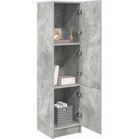 Berkfield Home Grey Sideboard Concrete grey Particle board Large Sideboard