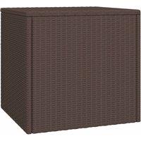 Berkfield Home Side Tables 3 pcs Brown Poly Rattan