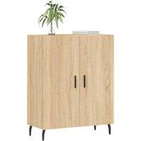 Berkfield Home Sideboard Sonoma Oak 69.5x34x90 cm Engineered Wood in Brown