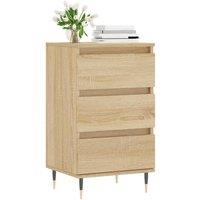 Berkfield Home Sideboard Sonoma Oak 40x35x70 cm Engineered Wood in Light Brown | Size: 40 x 35 x 70 cm