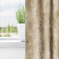 Berkfield Home Velvet Curtains 2 pcs with Eyelets Cream 175x140 cm