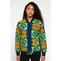 JTAPHRIQUE African Print Bomber Jacket | Size: Medium