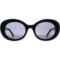 Benetton Women's Oval Black Grey BE5055