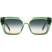 Ana Hickmann Women's Square Green Blue Grey Gradient HI9202