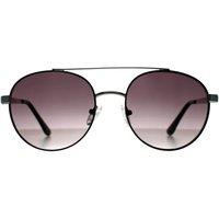 Guess Women's Round Silver Grey Gradient GF0367