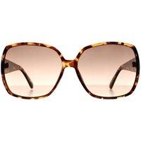 Guess Women's Square Tortoiseshell Brown Gradient GF0426