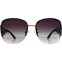Guess Women's Rimless Gold Smoke Grey Gradient GO00034
